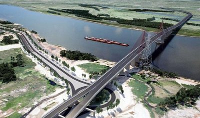 Empresas viales quieren que licitación para puente Chaco’i sea solo nacional - Edicion Impresa - ABC Color