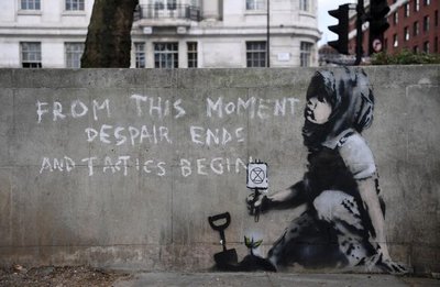 Una nueva obra atribuida a Banksy, descubierta en Londres - Espectaculos - ABC Color