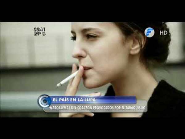 El tabaquismo, principal causa de los problemas del corazón.