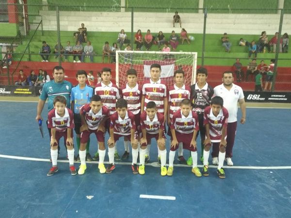 Villarrica-Ñemby, final del Nacional C13 de futsal
