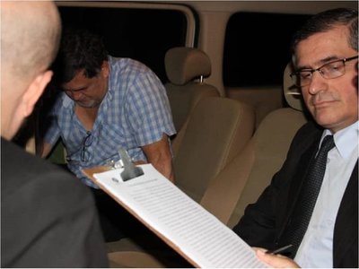 General Ramón Benítez y otros funcionarios del Detave se abstienen de declarar