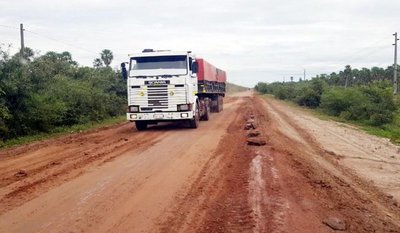 Pobladores denuncian pésimo estado de la ruta Concepción-Pozo Colorado - Edicion Impresa - ABC Color