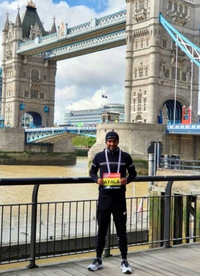 Ayala, en maratón de Londres - Edicion Impresa - ABC Color