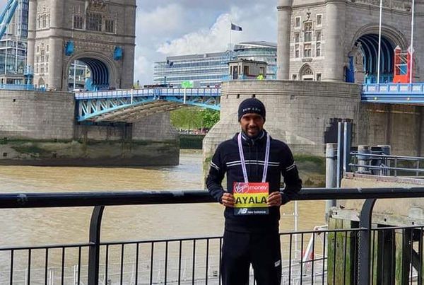 Derlys Ayala cierra la maratón de Londres en 20º lugar