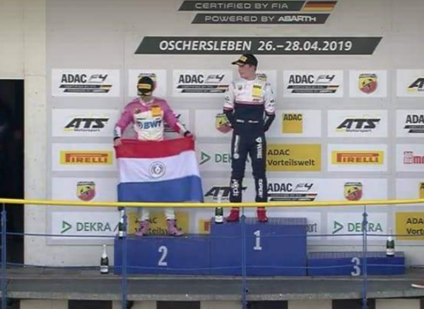 HOY / Primer podio de Duerksen en la F4 alemana
