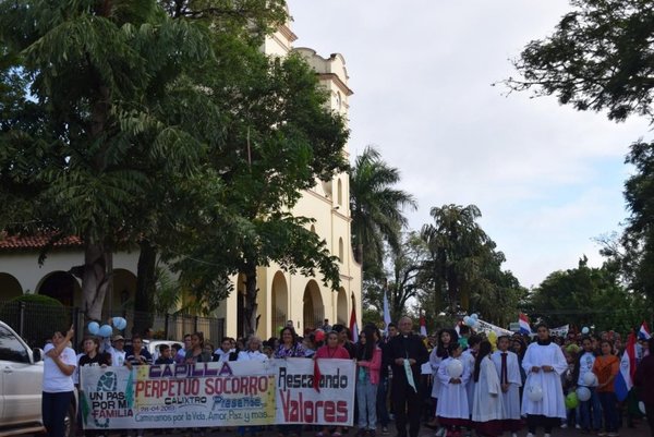 Marcha profamilia también en el Interior | Paraguay en Noticias 