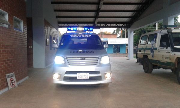 CHOCARON A UN MOTOCICLISTA Y LO DEJARON ABANDONADO
