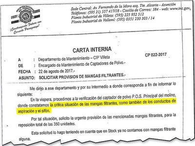 Desidia de administración cartista dejó en apuros a planta de la INC - Edicion Impresa - ABC Color