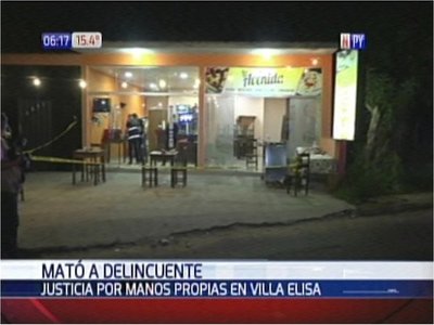 Dueño de pizzería mató de una puñalada en el pecho a delincuente