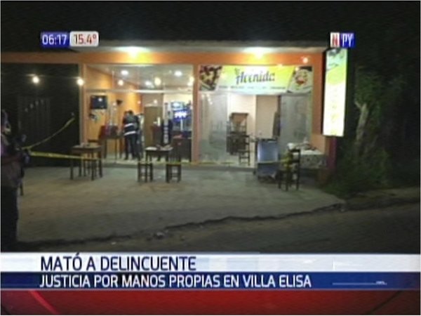 Dueño de pizzería mató de una puñalada en el pecho a delincuente