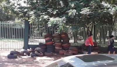 Instan a reutilizar neumáticos y evitar propagación de criaderos de mosquitos