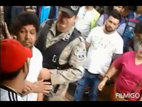 Con botella en la mano y borracho, Kelembu causó incidentes en el centro de CDE