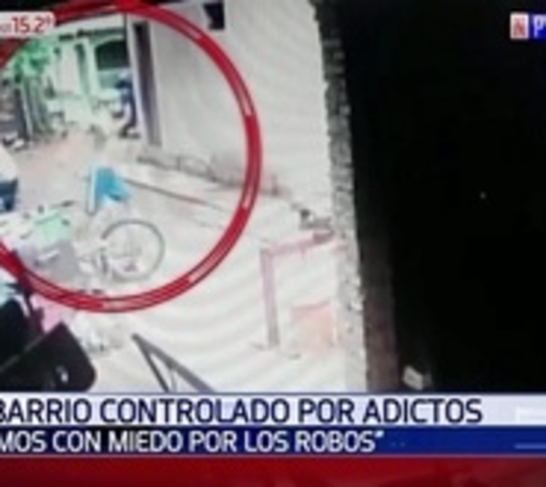 Temor en vecindario por constantes robos perpetrados por adictos - Paraguay.com