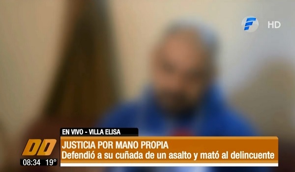 Propietario de pizzería relata cómo se defendió de motochorro