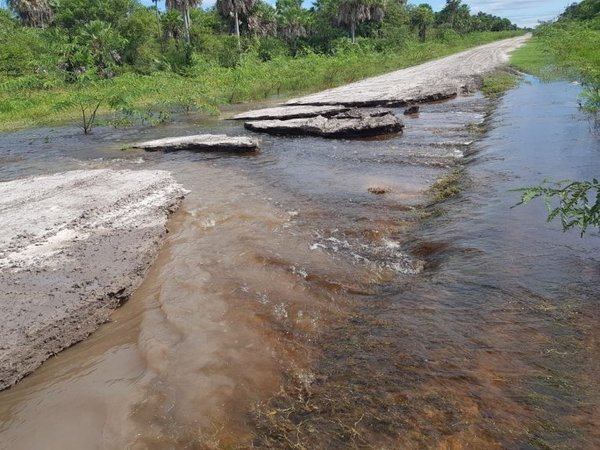 Inundación: familias de Olimpo urgen ayuda - Nacionales - ABC Color