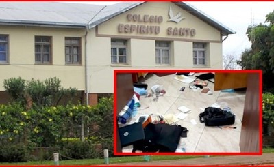 Millonario hurto en colegio de Mallorquín