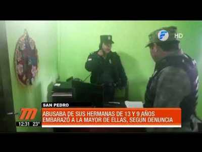 Abusaba de sus hermanas