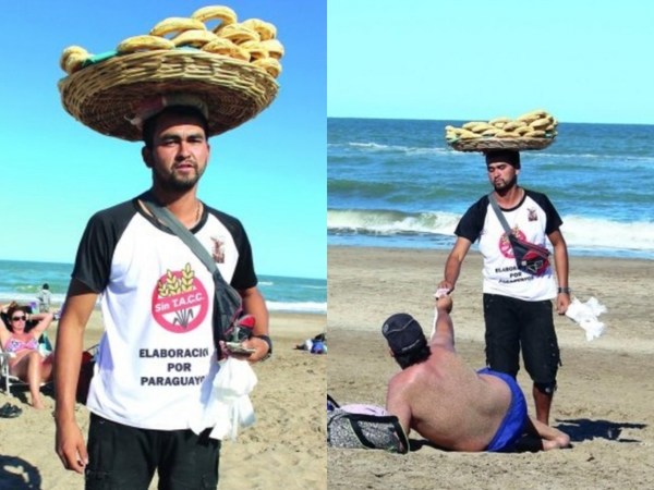 Un encarnaceno vende exitosamente chipa en la Atlántida - Digital Misiones