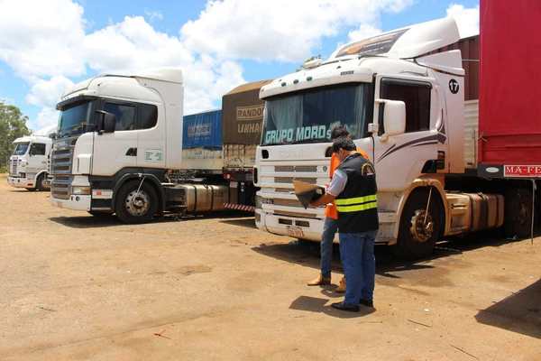Ministerio de Trabajo iniciará controles de camiones de cargas en la vía pública