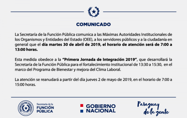 COMUNICADO