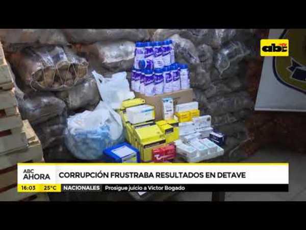 Corrupción frustraba resultados en Detave - Tv - ABC Color