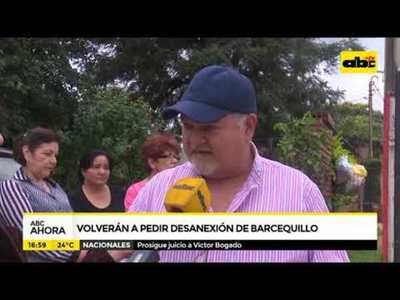 Barcequillo volverá a pedir desanexión - Tv - ABC Color