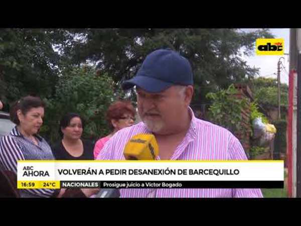 Barcequillo volverá a pedir desanexión - Tv - ABC Color
