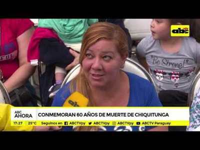 Conmemoraron 60 años de la muerte de Chiquitunga - Tv - ABC Color