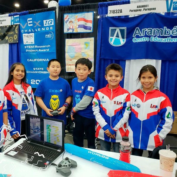 Arambé ya está presente en el Mundial de Robótica