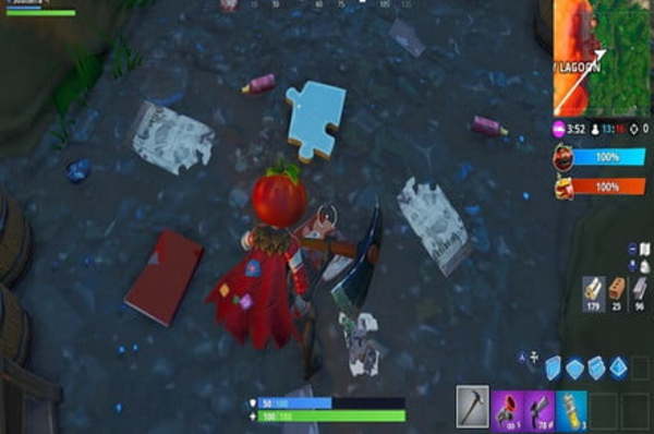 Fortnite Semana 8, Temporada 8: Encontrar las piezas del rompecabezas