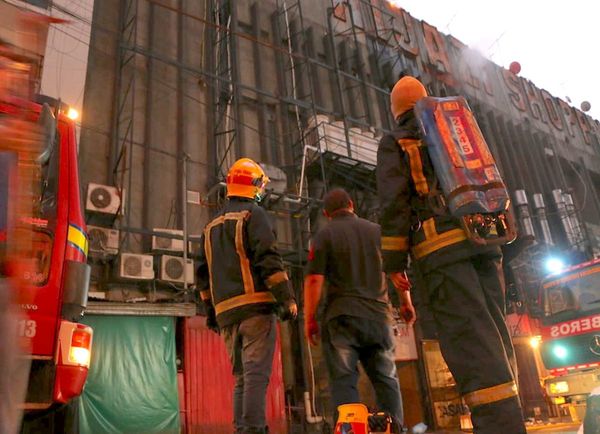 Nuevo incendio en el Shopping Hijazi