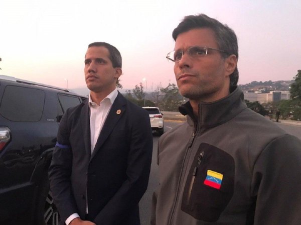 Guaidó libera al opositor Leopoldo López en Venezuela