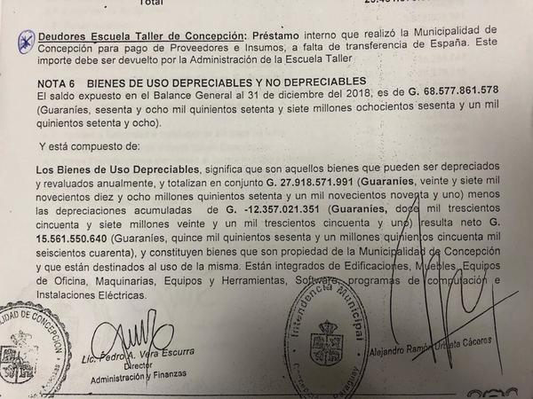 Agencia española adeudaría a Comuna