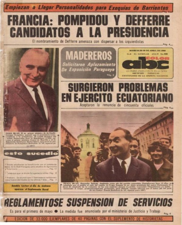 30 de abril de 1969 - Un Dia Como Hoy - ABC Color