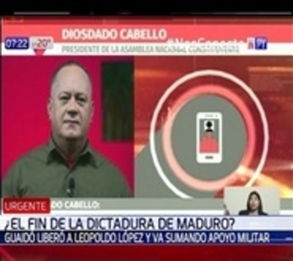 Chavismo convoca a sus seguidores al Palacio de Miraflores - Paraguay.com