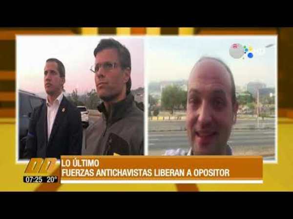 Leopoldo López está libre