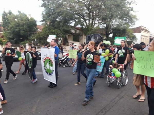 Marcha por la legalización de la marihuana medicinal