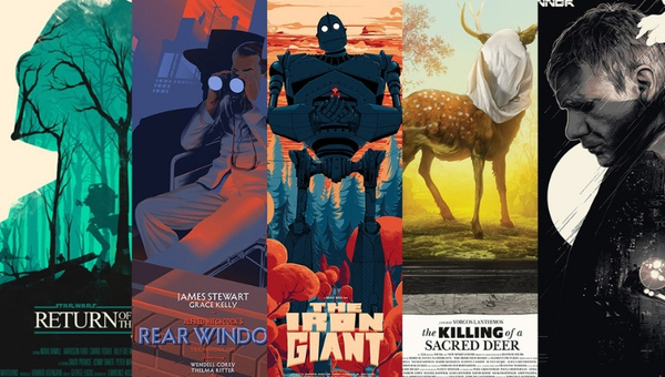 5 ilustradores de pósters de películas para seguir en Instagram