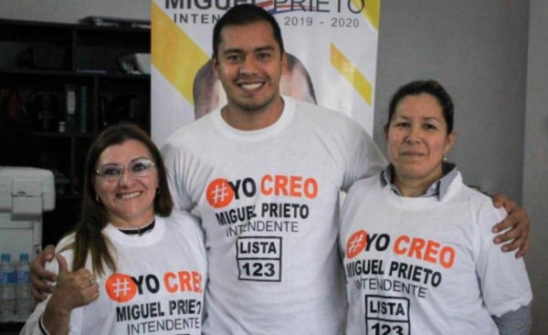 Prieto recibe el apoyo de Canale y "Ña Raimunda"