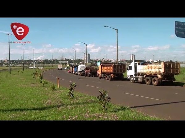 ENCARNACIÓN: CAMIONEROS AMENAZAN CON CIERRE DE RUTAS SI AUMENTA EL GASOIL