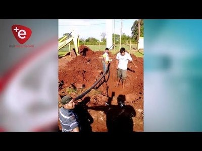 AMPLÍAN RED DE AGUA POTABLE EN B° SAN ANTONIO DE ENCARNACIÓN
