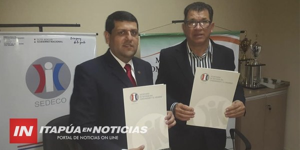 TRP: FIRMA DE CONVENIO DE COOPERACIÓN ENTRE COMUNA Y SEDECO.