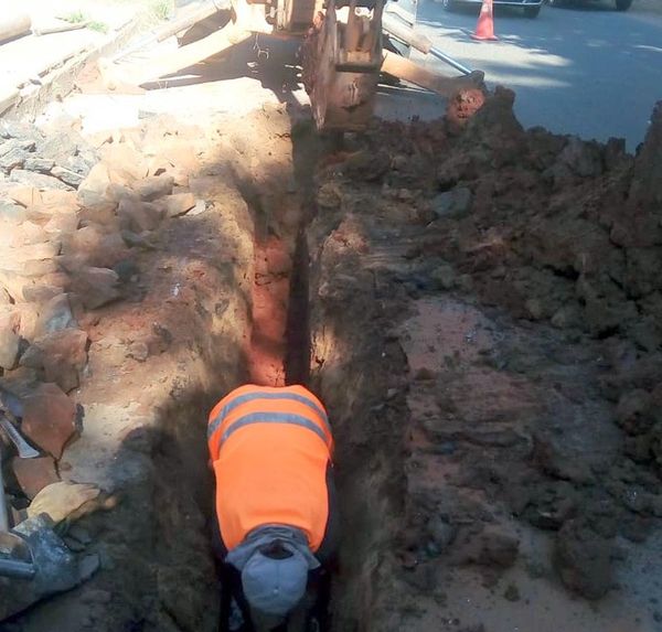 Medio millar de familias en San Lorenzo con nueva red de agua potable