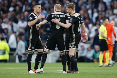 A un paso de la final: Ajax supera al Tottenham como visitante