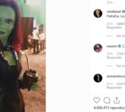 Avengers con toque sudamericano: Gamora disfruta del mate - Paraguay.com