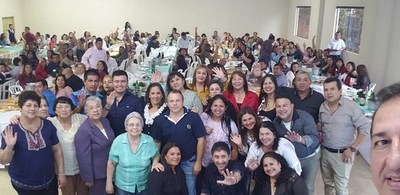 Santa Rosa: Emotivo festejo de la AEREBA por el ''Dia del Maestro'' - Digital Misiones