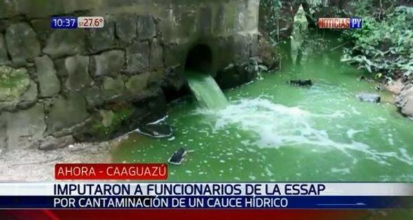 Funcionarios de Essap imputados por verter cloaca a arroyos | Paraguay en Noticias