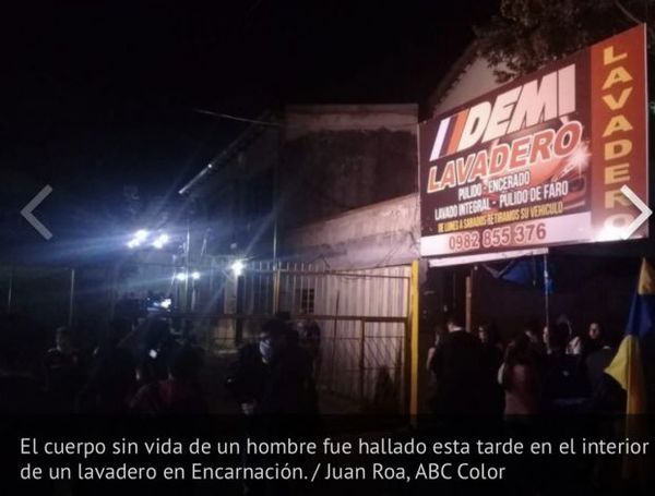 Joven encontrado muerto en un lavadero recibió 6 impactos de bala