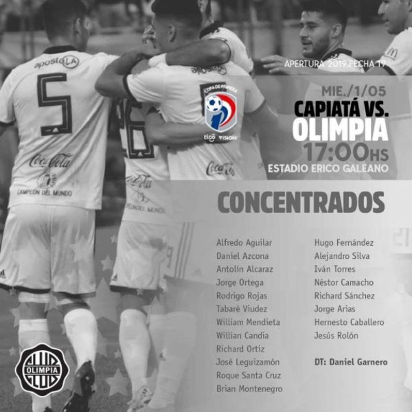 Olimpia, sin Otálvaro - Deportes - ABC Color