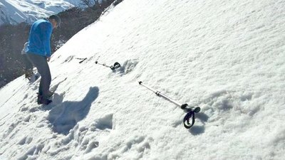 Ndaje descubrieron las huellas de un “Yeti”